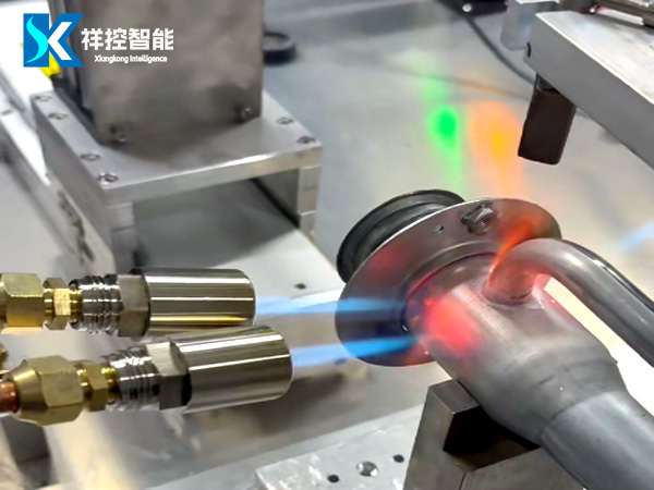 祥控火焰钎焊机焊接加油管